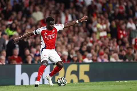  بينهم ساكا.. أرسنال يكشف حالة 3 لاعبين قبل مواجهة نوتنجهام